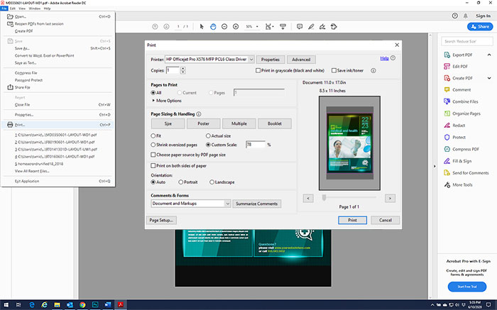 How To Print An 11 X 17 Word Document On 8 5 X 11 Paper StockLayouts Blog